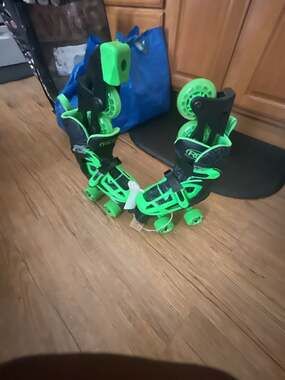 Roller Derby Sprinter 2-in-1 Adjustable Quad and Inline Skate Combo
